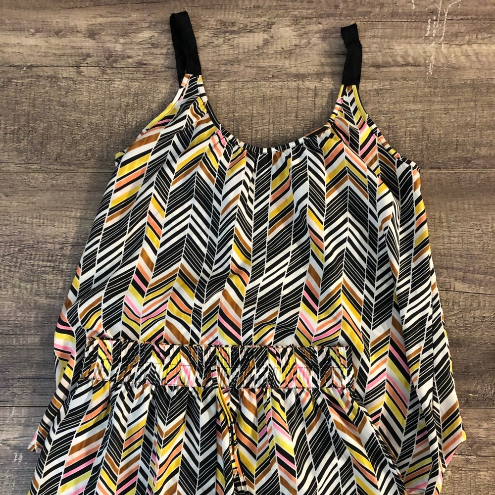 Two piece chevron outfit